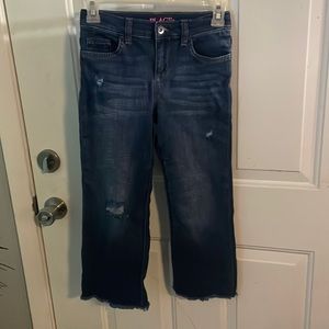 Childrens place size 8 girls blue jeans